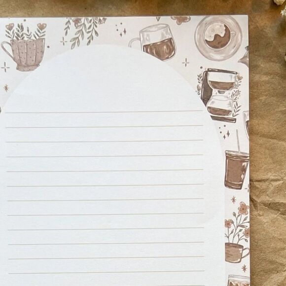 Notepad Caffe Latte design Papermintystudio design - Picture 5 of 12